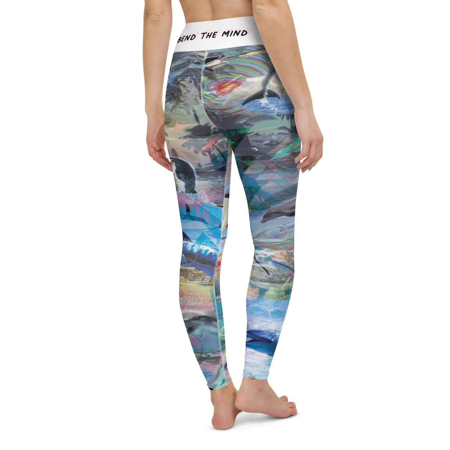 "Bend the Mind" Yoga leggings