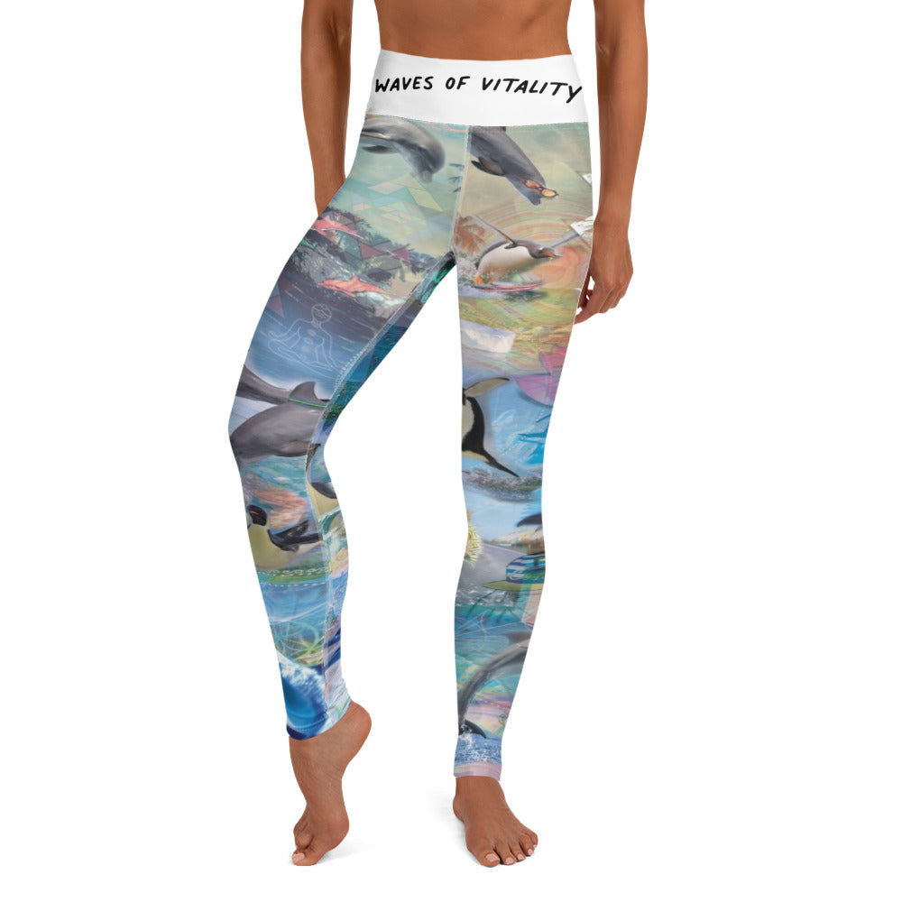 "Bend the Mind" Yoga leggings