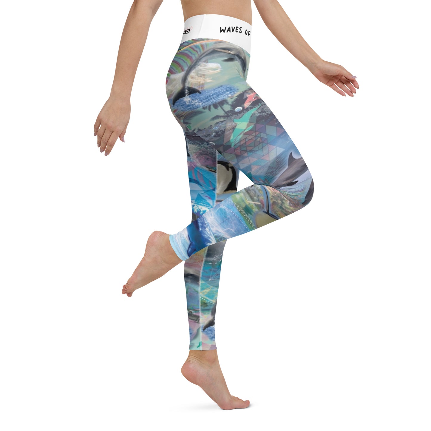 "Bend the Mind" Yoga leggings